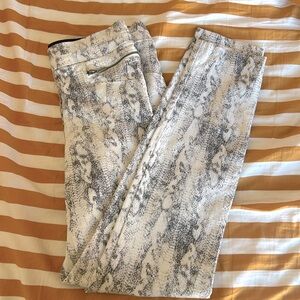 🌟 pull-on pants snake print animal print